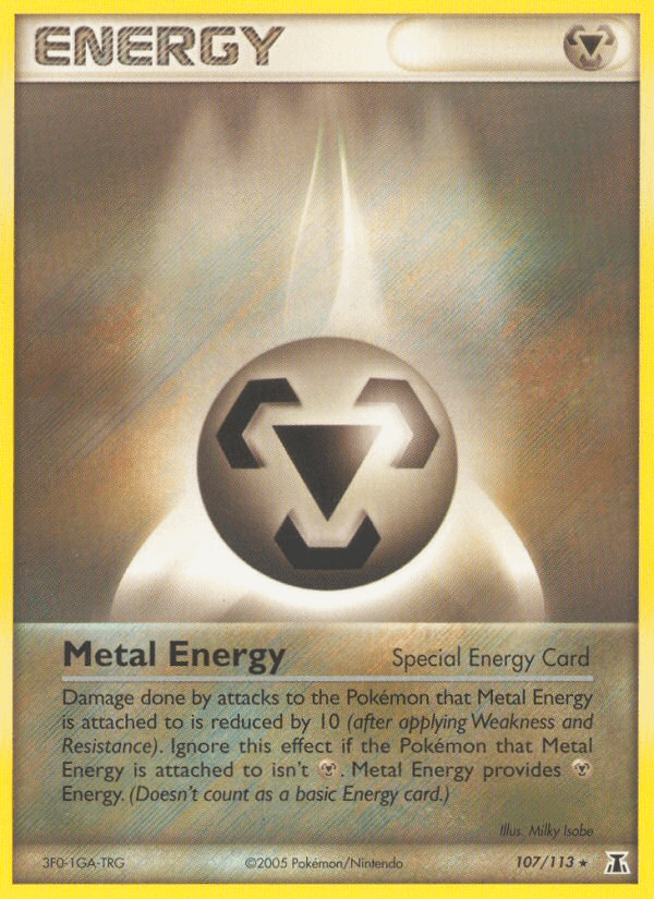 Metal Energy (107/113) [EX: Delta Species] (Online Only)