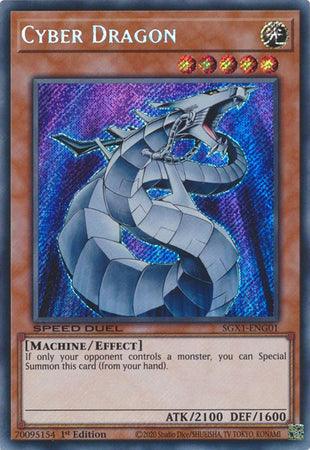 Cyber Dragon [SGX1-ENG01] Secret Rare (ONLINE ORDER ONLY)