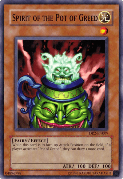 Spirit of the Pot of Greed [DR2-EN009] Common (ONLINE ORDER ONLY)