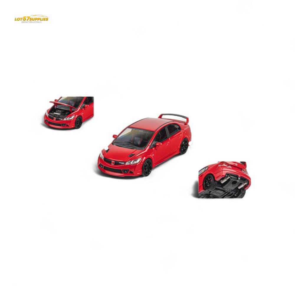 Microturbo FD2 MUGEN RR Custom - Red 1/64 (ONLINE ORDER ONLY)