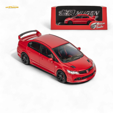 Microturbo FD2 MUGEN RR Custom - Red 1/64 (ONLINE ORDER ONLY)