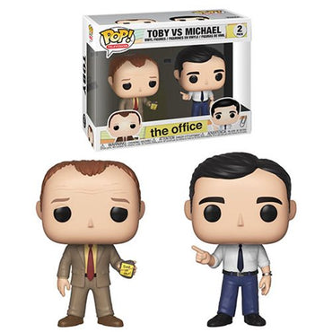Funko POP! The Office - Toby Flenderson vs. Michael Scott 2-Pack Vinyl Figures (ONLINE ORDER ONLY)