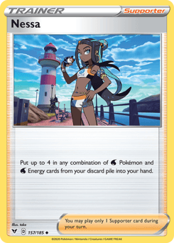 Nessa (157/185) [Sword & Shield: Vivid Voltage] (Online Only)