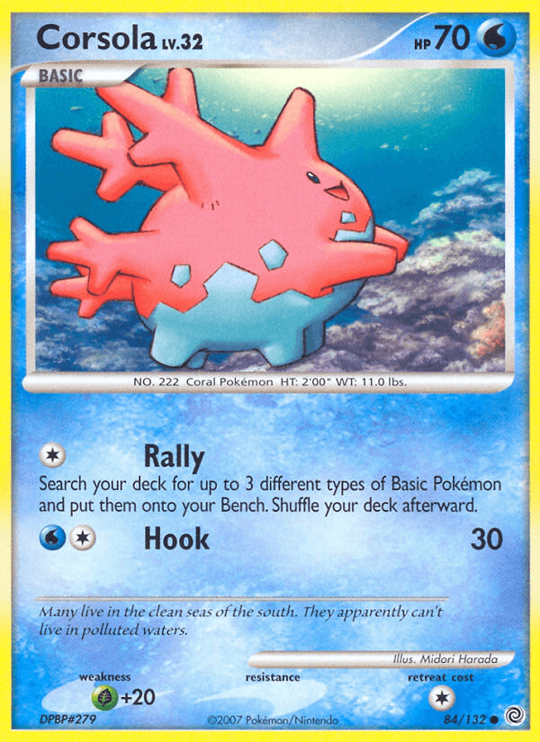 Corsola (84/132) [Diamond & Pearl: Secret Wonders] (Online Only)