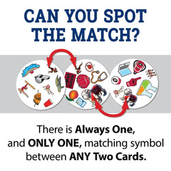 Georgia Bulldogs Spot It! Card Game