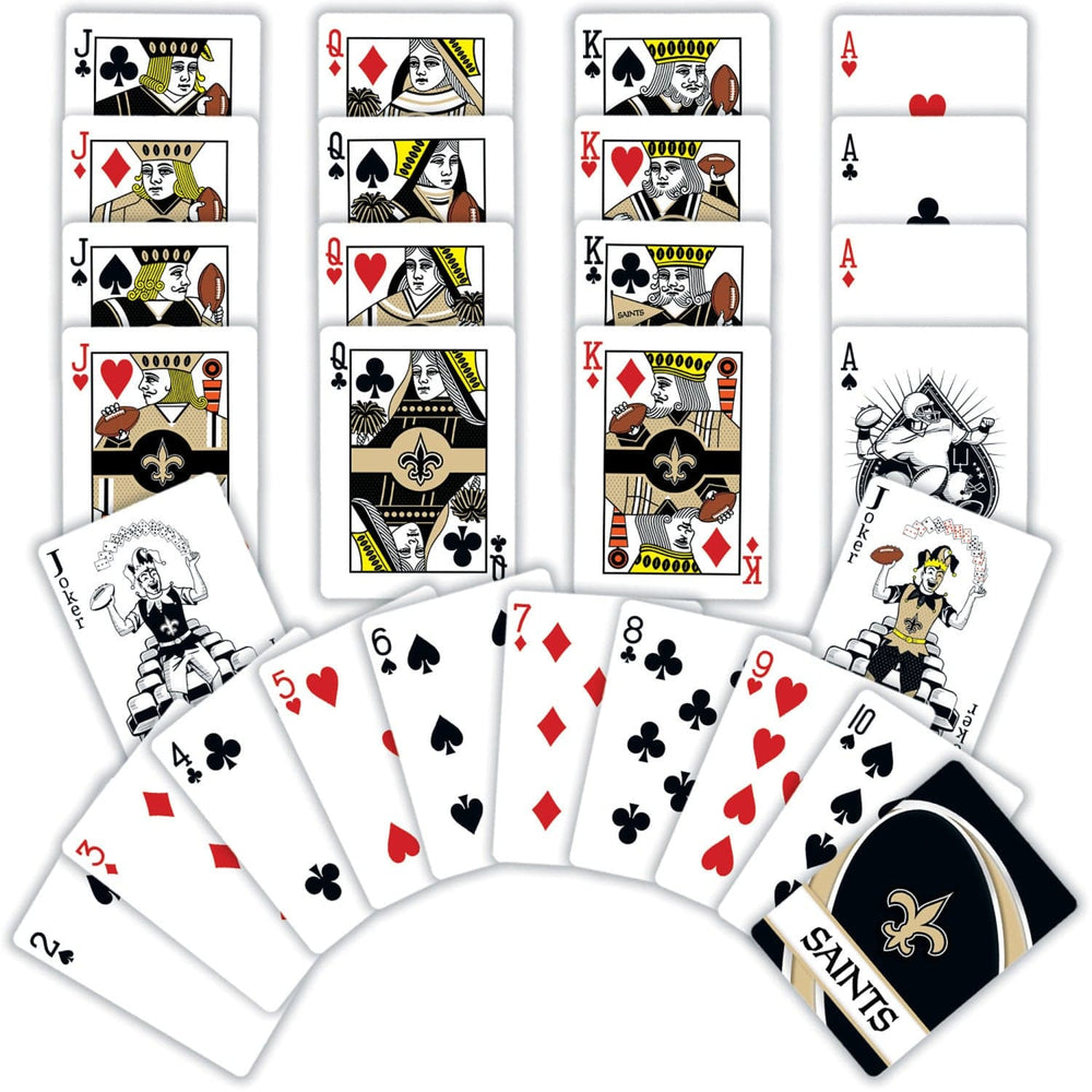 New Orleans Saints Playing Cards - 54 Card Deck (ONLINE ORDER ONLY)