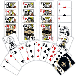 New Orleans Saints Playing Cards - 54 Card Deck (ONLINE ORDER ONLY)