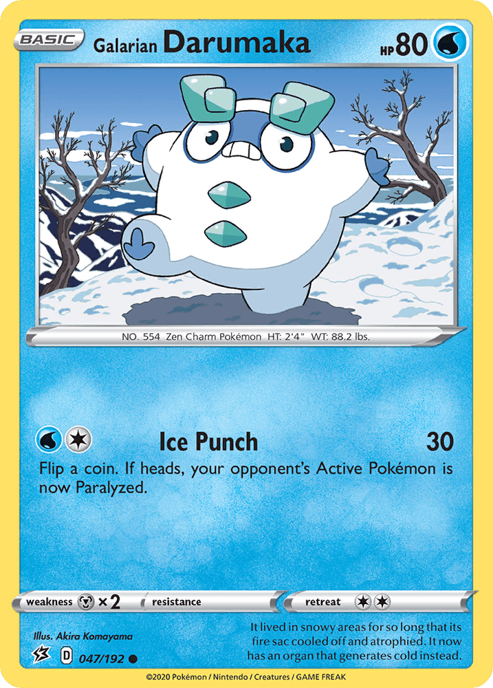 Galarian Darumaka (047/192) [Sword & Shield: Rebel Clash] (Online Only)