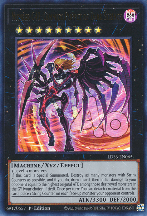 Number C40: Gimmick Puppet of Dark Strings [LDS3-EN065] Ultra Rare (ONLINE ORDER ONLY)