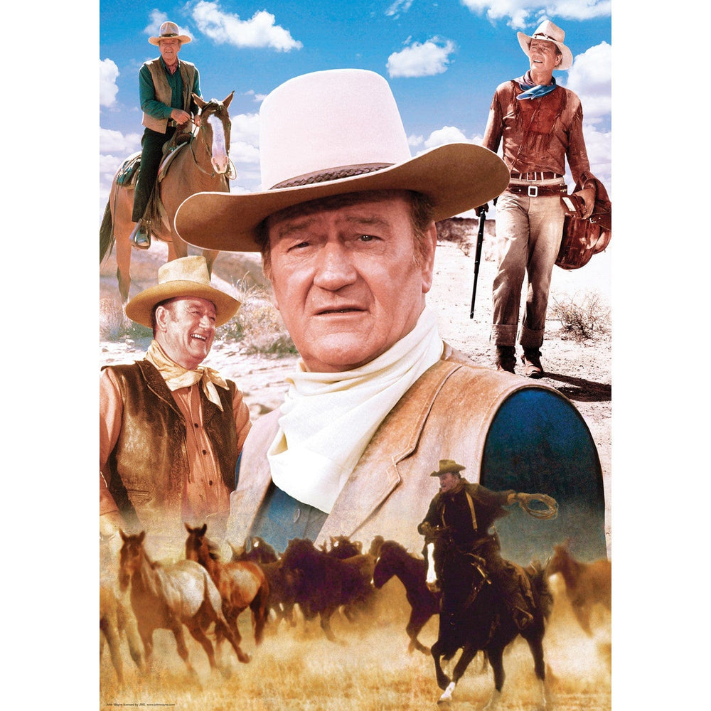 John Wayne Collection - America's Cowboy 1000 Piece Jigsaw Puzzle (ONLINE ORDER ONLY)