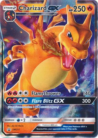 Charizard GX (SM211) (Jumbo Card) [Sun & Moon: Black Star Promos] (Online Only)