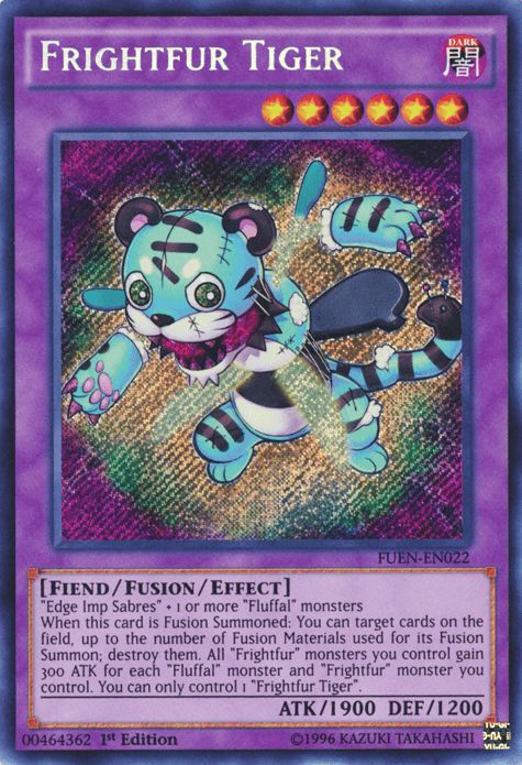 Frightfur Tiger [FUEN-EN022] Secret Rare (ONLINE ORDER ONLY)