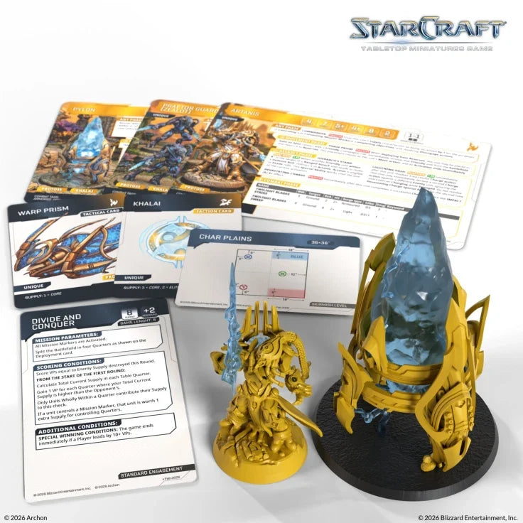 StarCraft The Miniatures Game: Protoss: Artanis Hero Expansion Set (ONLINE ORDER ONLY)
