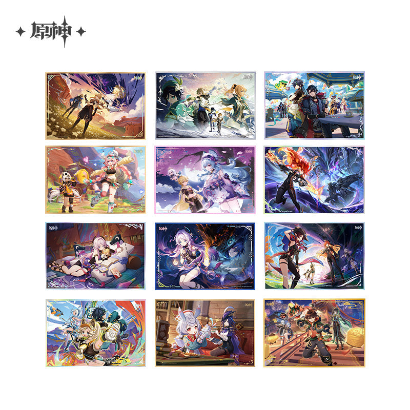 Genshin Impact Theme Series Acrylic Shikishi Cardboard (ONLINE ORDER ONLY)