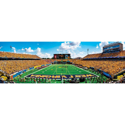 West Virginia Mountaineers - 1000 Piece Panoramic Jigsaw Puzzle - End View (ONLINE ORDER ONLY)