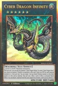 Cyber Dragon Infinity (Alternate Art) [MAGO-EN033] Gold Rare (ONLINE ORDER ONLY)