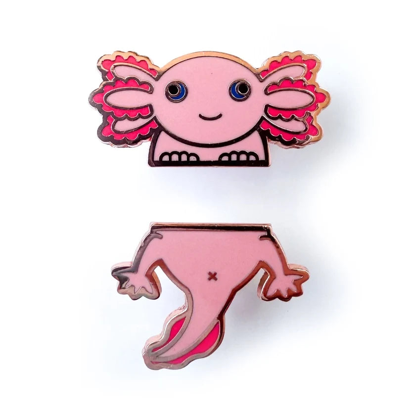 Pride Pals Enamel Pin Set -Axolotl (ONLINE ORDER ONLY)