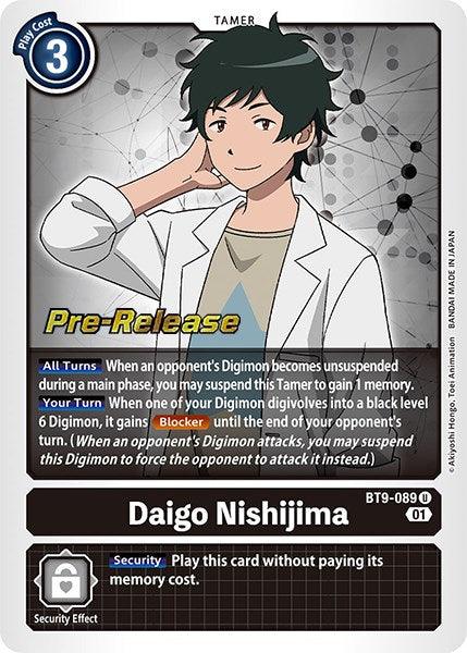 Daigo Nishijima [BT9-089] [X Record Pre-Release Promos] (ONLINE ORDER ONLY)