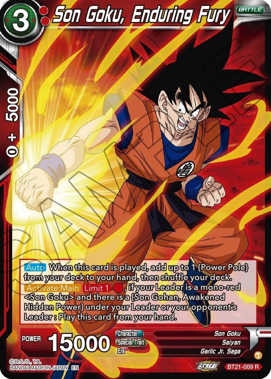 Son Goku, Enduring Fury (BT21-009) [Wild Resurgence] (ONLINE ORDER ONLY)