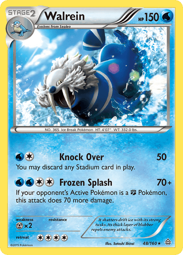 Walrein (48/160) [XY: Primal Clash] (Online Only)