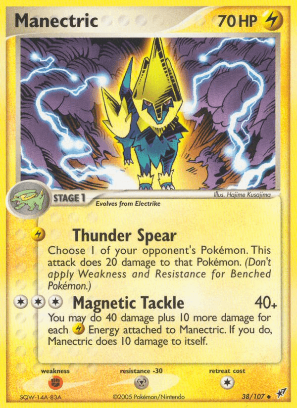 Manectric (38/107) [EX: Deoxys] (Online Only)