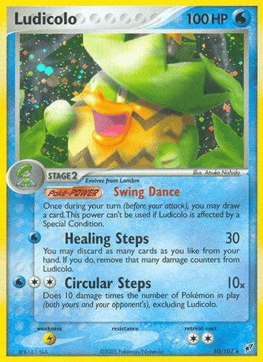 Ludicolo (10/107) [EX: Deoxys] (Online Only)
