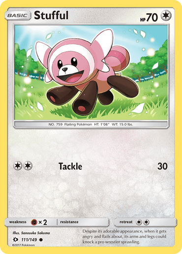 Stufful (111/149) [Sun & Moon: Base Set] (Online Only)
