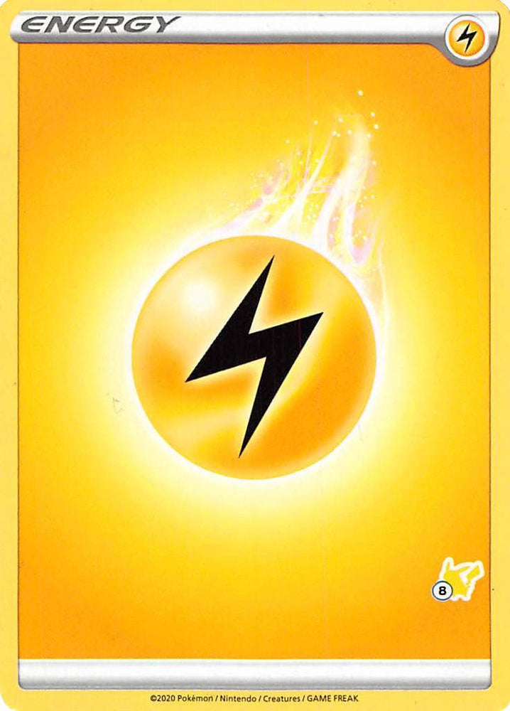 Lightning Energy (Pikachu Stamp #8) [Battle Academy 2022] (Online Only)
