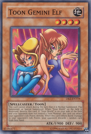 Toon Gemini Elf [DB2-EN119] Common (ONLINE ORDER ONLY)