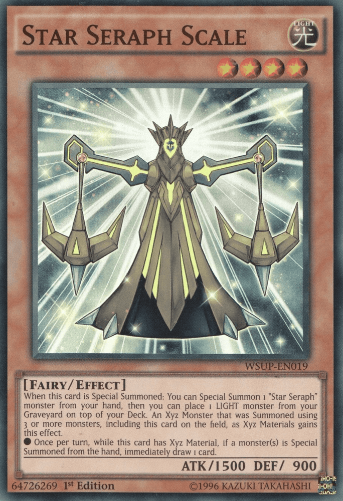 Star Seraph Scale [WSUP-EN019] Super Rare (ONLINE ORDER ONLY)