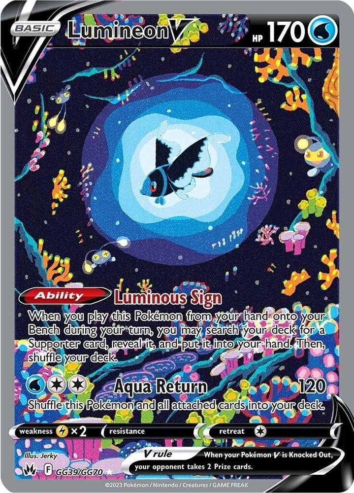 Lumineon V (GG39/GG70) [Sword & Shield: Crown Zenith] (Online Only)