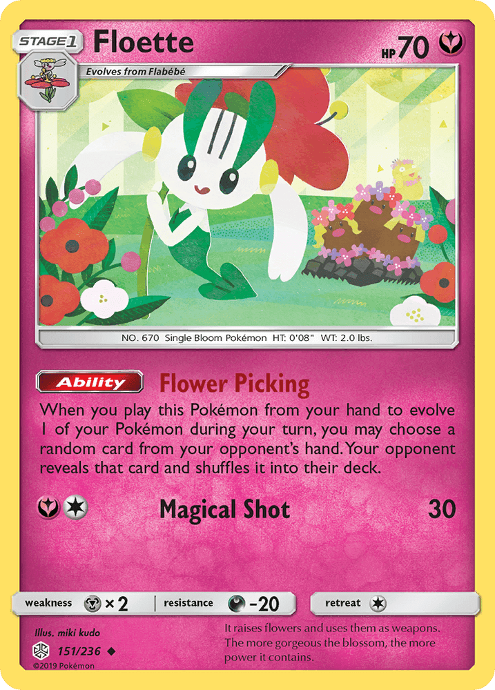 Floette (151/236) [Sun & Moon: Cosmic Eclipse] (Online Only)