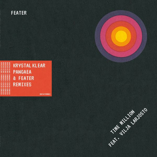 FEATER - Time Million feat. Vilja Larjosto (Krystal Klear, Pangaea & Feater Remixes) [Vinyl]