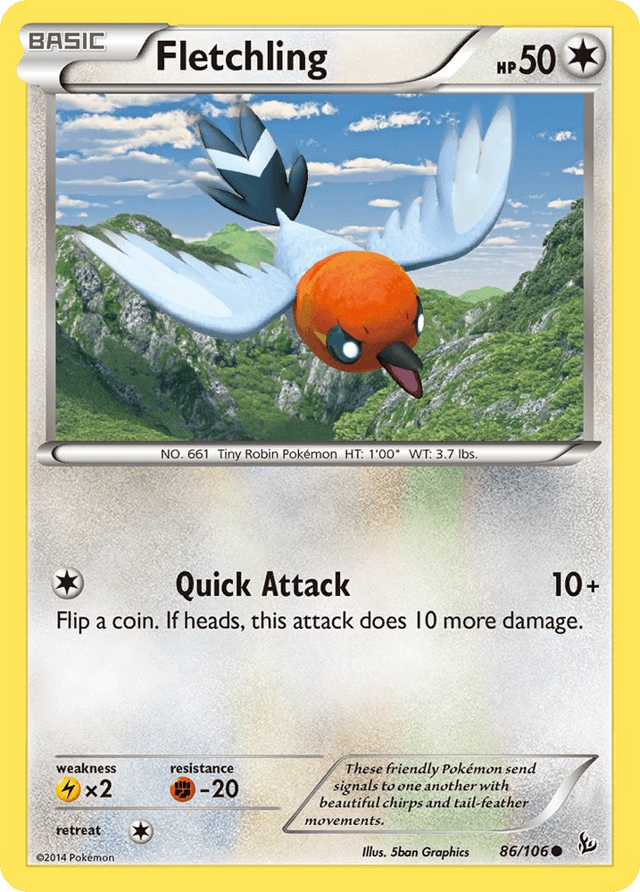 Fletchling (86/106) [XY: Flashfire] (Online Only)
