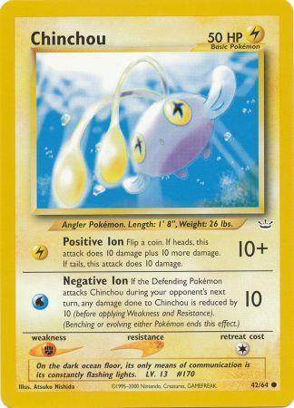 Chinchou (42/64) [Neo Revelation Unlimited] (Online Only)