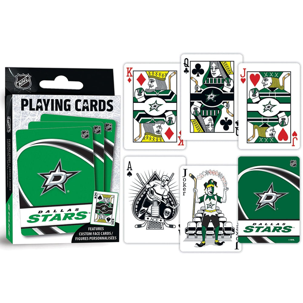 Dallas Stars Playing Cards - 54 Card Deck (ONLINE ORDER ONLY)