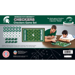 Michigan State Spartans Checkers Board Game (ONLINE ORDER ONLY)