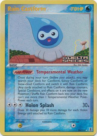 Rain Castform (26/113) (Stamped) [EX: Delta Species] (Online Only)