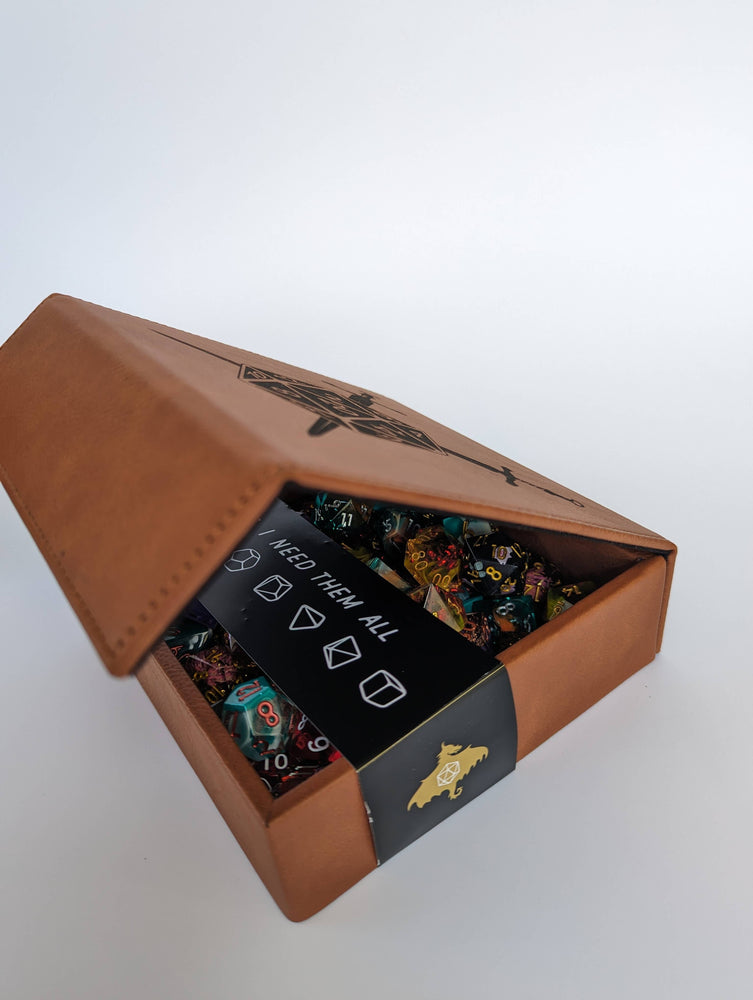 The Fate Twister - D&D - Vegan Leather Dice Box (ONLINE ORDER ONLY)