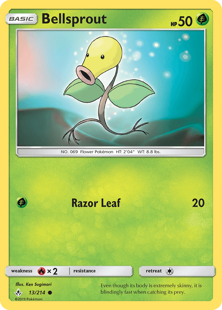 Bellsprout (13/214) [Sun & Moon: Unbroken Bonds] (Online Only)