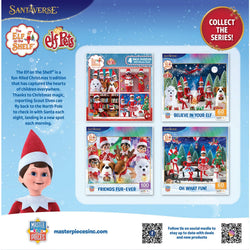 Elf on the Shelf 4-Pack 100 Piece Jigsaw Puzzles - V2 (ONLINE ORDER ONLY)