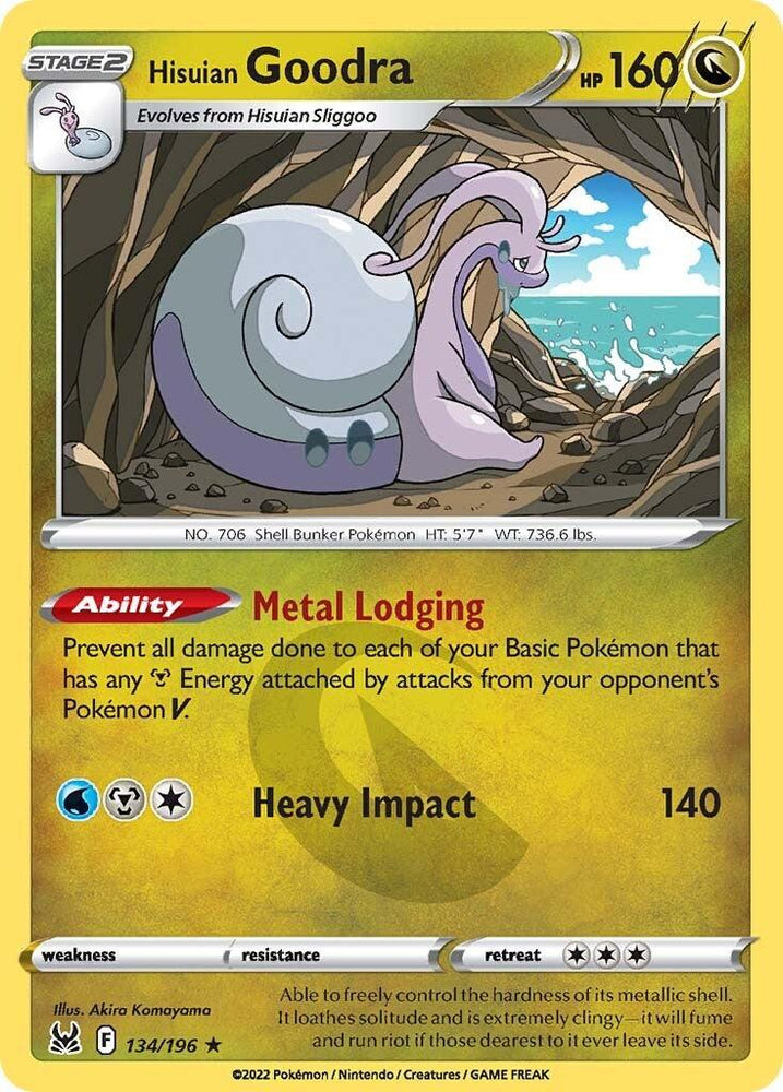 Hisuian Goodra (134/196) [Sword & Shield: Lost Origin] (Online Only)