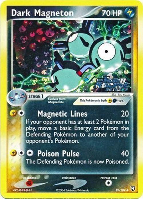 Dark Magneton (39/109) (Stamped) [EX: Team Rocket Returns] (Online Only)