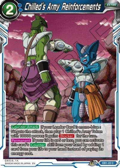 Chilled's Army Reinforcements (EB1-22) [Battle Evolution Booster] (ONLINE ORDER ONLY)