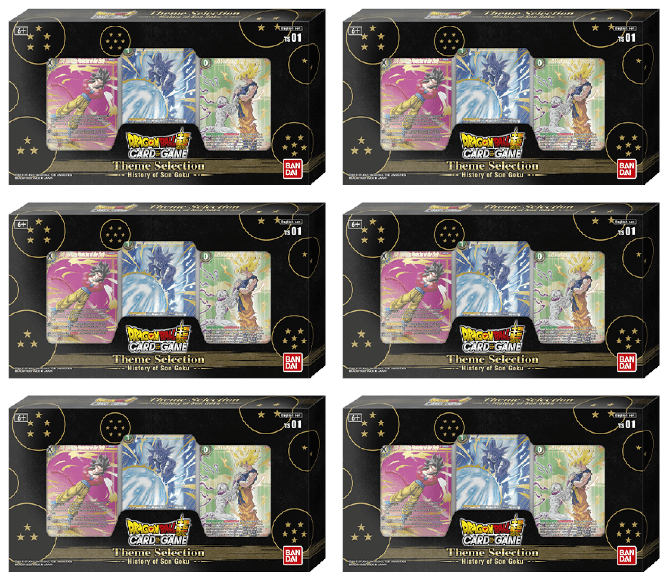 History of Son Goku [TS01] - Theme Selection Display (ONLINE ORDER ONLY)