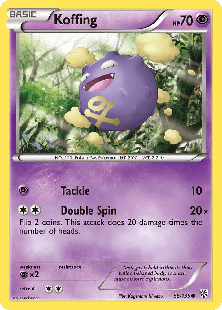 Koffing (56/135) [Black & White: Plasma Storm] (Online Only)