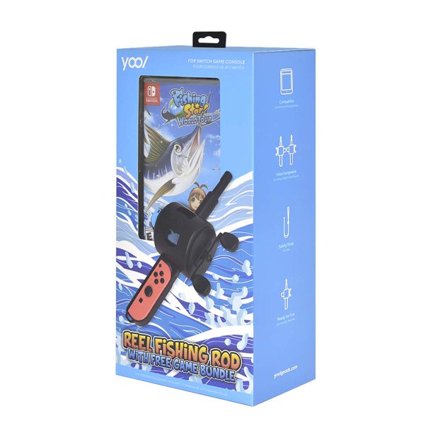 Fishing Star: World Tour With Reel Fishing Rod Bundle (Nintendo Switch) (ONLINE ORDER ONLY)