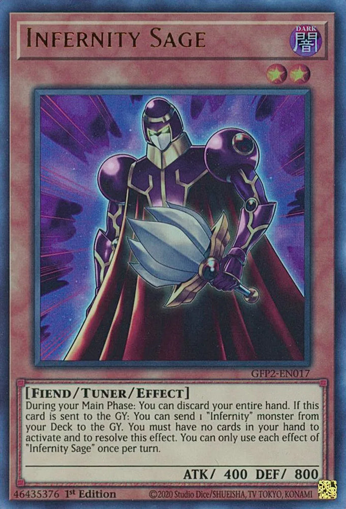 Infernity Sage [GFP2-EN017] Ultra Rare