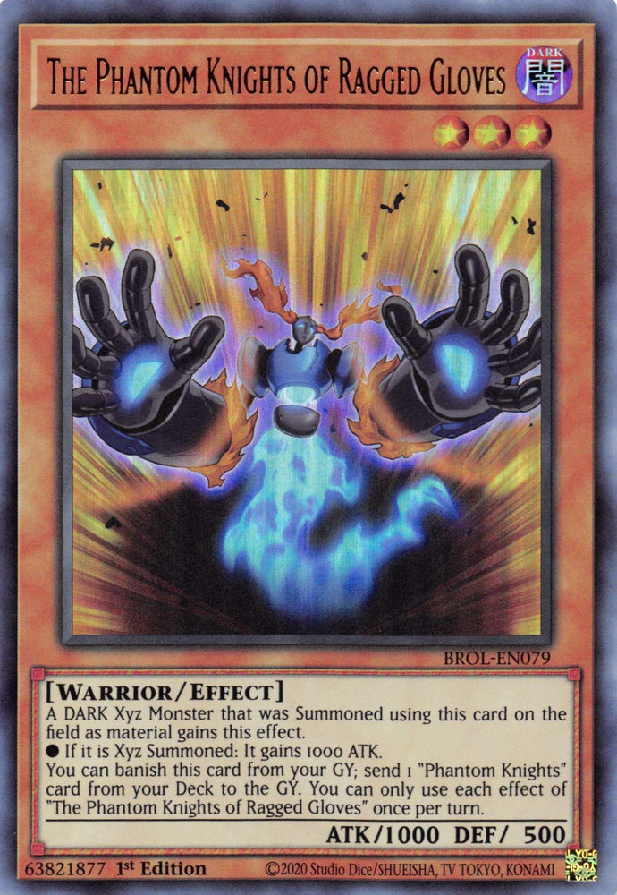 The Phantom Knights of Ragged Gloves [BROL-EN079] Ultra Rare (ONLINE ORDER ONLY)