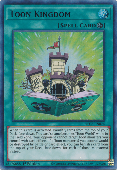 Toon Kingdom (Purple) [DLCS-EN074] Ultra Rare (ONLINE ORDER ONLY)